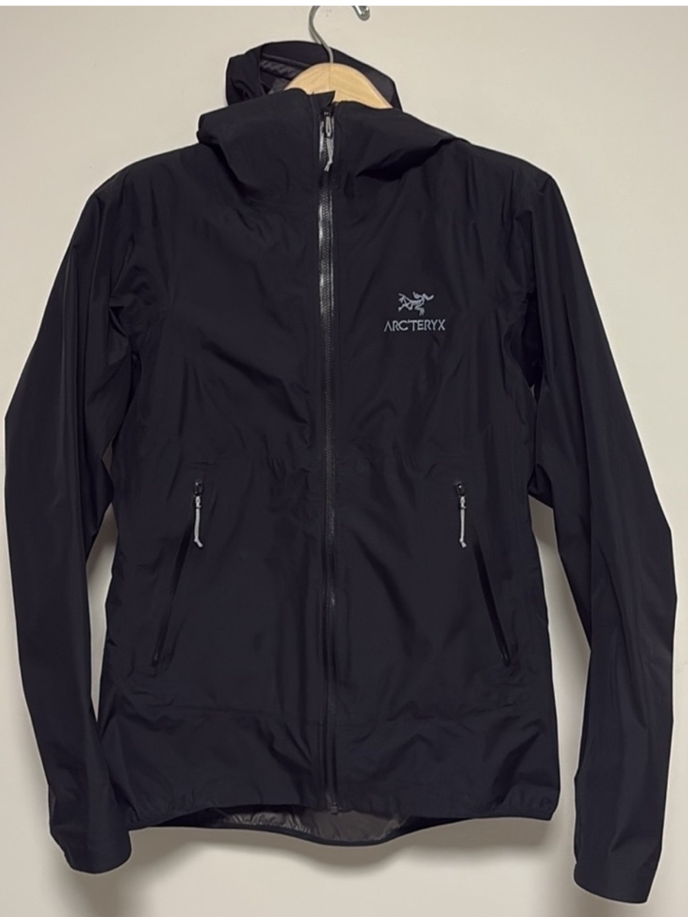 Arcteryx black zeta fl gortex jacket sz s small